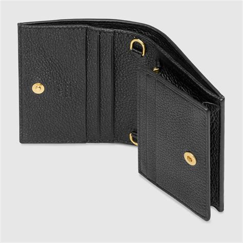 gucci zumi card case wallet|Gucci wallet coin purse.